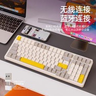 【限時免運】自由狼k96無線雙模韓文機械鍵盤韓語遊戲韓國文熱插拔鍵盤