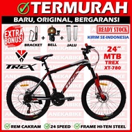 SEPEDA GUNUNG 24 inch TREX XT-780 XT-785 MTB SEPEDA GUNUNG MURAH,