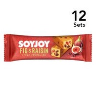 【12入組】SOYJOY 無花果與葡萄乾 30g