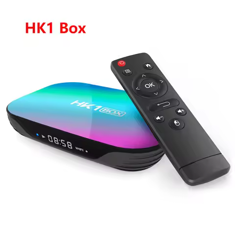 Smart TV Box Android 9.0 4K 100m 1080P HK1 Box amlogic S905X3 Dual WiFi 4GB RAM 32GB 64GB ROM HK1BOX