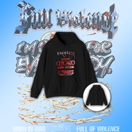 Hamzat Chimayev Hoodie Wins UFC 319 Cotton Comfortable To Wear Round Neck Not Faded Printed Pattern 