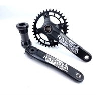 Halotec Crank set. 36T XM-800~ Ragusa
