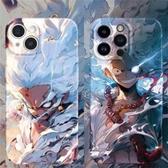 One-Piece The Sun God Nica Luffy Hard Acrylic Phone Case For OPPO A12E A3S A5S A7 A1K A93 A74 A94 A9