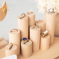 Jewelry Display Stand Display Cone-Shape Jewelry Holder Ring Stand wood Ring Holder