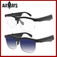 Airmars MG10 AI Bluetooth Glasses Translate 135 Languages Meeting Minutes AI Voice Assistant Anti Bl