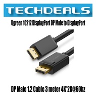 Ugreen 10212 DisplayPort DP Male to DisplayPort DP Male 1.2 Cable 3 meter 4K*2K@60hz