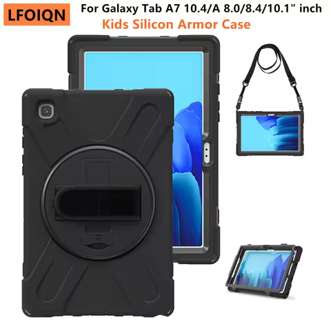 LFOIQN 360 Rotation Case for Samsung Galaxy Tab A7 10.4 SM-T500 T503 T505 T509 Tab A 8.0 8.4 10.1" T