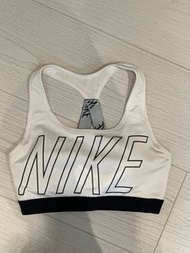 Nike 白色運動內衣慢跑