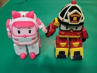 救援小英雄波力玩具Ribocar Poli變身