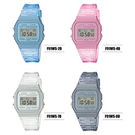 [100% Original] Casio F-91WS Youth Digital Transparent Resin Watch [1Year Warranty]