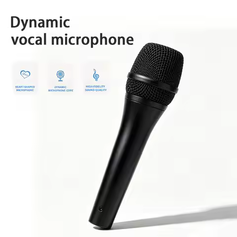 Professional Quality E835 E835S Dynamic Instrument Microphone Heart Shaped Wired Microphone For Live