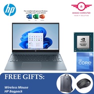 HP Pavilion 15-Eg2007TX 15.6" FHD Laptop Fog Blue ( I5-1235U, 8GB, 512GB, MX550 2GB, W11, HS )2 Year