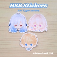 【HSR】Honkai Star Rail Waterproof Stickers - ICE TYPE series