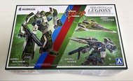 AOSHIMA 1/48 機甲創世紀 MOSPEADA AFC-011 Legioss 可變形戰機模型 全新