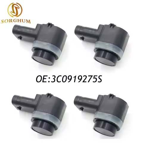 4PCS 3C0919275S 1S0919275 PDC Parking Sensor For VW Passat B7 Golf MK6 AUDI 4H0919275,1S0 919 275 Mi