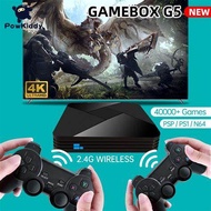 Máy chơi game đa năng RetroArch G5 PS1 NES Sega GBA kiêm Android TV Wifi (tay cầm có dây)