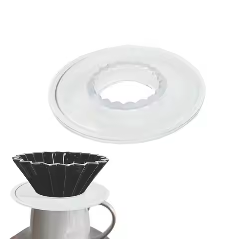 Coffee Dripper Holder Tray Transparent Resin Coffee Filters Reusable Resin Dripper Holder Resin Coff
