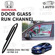 [ORIGINAL HONDA PART] HONDA CIVIC FB TR0 FB2 1.8 FB3 2.0 DOOR GLASS RUN CHANNEL GETAH TINGKAP