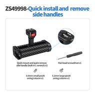 FX3 FX30 Camera Half Cage Rig for Sony SLR Protective  Frame 1/4 3/8 Cold Shoe Quick Release V Lock 