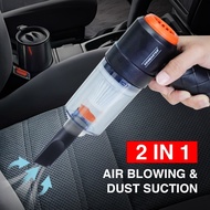 NEW DEALS Kenmaster 2-IN-1 Portable Vacuum Cleaner KM-2037 Wireless Multipurpose Vacuum Cleaner Vacu