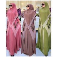 GAMIS GAMIS SET SILVIA POLOS SYARI HK