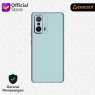 [exacoat] xiaomi 11t / 11t pro 3m skin / garskin - arctic blue - model cut only