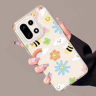 Flower Bee Suitable OnePlus 15T Phone Case New Style 1Plus 15 Transparent Shock-resistant 13T All-In