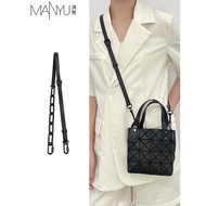 New Issey Miyake mini Small Square Box Chain Modification Cross-body Strap Bag Strap One-shoulder Armpit Place an Order Buy Anti-wear Accessories