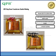 QPS Step Down transformer 150VA Input:240V/415V- Output:0/12V/24V/110V/240V