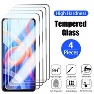 4PCS Tempered glass Glass For Xiaomi Redmi Note 11 10 9 8 7 5 Pro Max 4G Protective Glass For Redmi 10 9 8 7 6 5 Plus