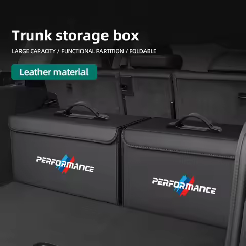 Car Trunk Storage Box Organizer Accessories For BMW Performance F25 F26 F15 F16 E90 E91 E92 E60 E84 