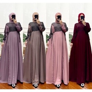 (0_0) Airin dress amore by ruby / amore by ruby / gamis amore by ruby