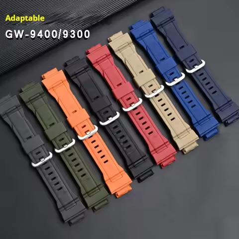 Rubber Strap for Casio G-Shock RANGEMAN GW-9400 GW-9300 G-9300 Camouflage Sport Waterproof tpu Men R
