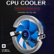 C- CPU Cooler for LGA 775/1150 1151 3 Pin 1800RPM Fan Cooling Silent Radiators [Warmfamilyou.my]