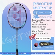 YONEX ASTROX 100ZZ Kurenai Made in China carbon racket with free string and bag for Lee Chong wei's