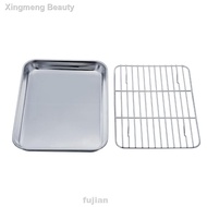 ⭐SG SALES⭐ Cooking Dishwasher Safe Non Toxic Home Kitchen Easy Clean Storage Organizer Drain With Cooling Rack Baking Tr