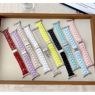 Candy Color Watch Strap For Galaxy Watch 8 Strap 40mm 44mm Plastic Galaxy Watch 8 Classic Strap Plas