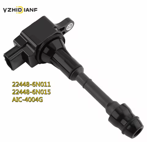 1X Genuine 22448 6N015 Ignition Coil For Nissan- Sentra 1.8 Almera N16 Primera- P11 AIC-4004G 22448-