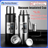 【SG】2L 316 Stainless Steel Thermal Flask Water Bottle Vacuum Insulated Bottle Sports Water Cup