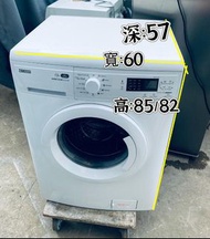 洗衣機 Zanussi 金章 前置式 可櫃底/嵌入式安裝 (7.5kg, 1200轉/分鐘) ZWH71246  二手電器 傢俱 傢俬 電器 家庭用品 搬屋 時尚 安裝 清倉大減價 香港網店 貨到付款