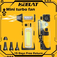 KEELAT Mini turbo Fan 130000rpm Portable Turbo Fan Strong wind kipas turbo fan Jet Fan Blower