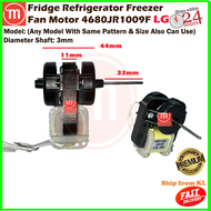 LG Fridge Refrigerator Freezer Freeze Fan Motor 4680JR1009F