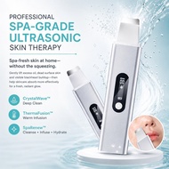 Ellen Ella Ultrasonic Skin Scrubber Facial Spatula Blackhead Remover Deep Cleansing Pore Cleaner