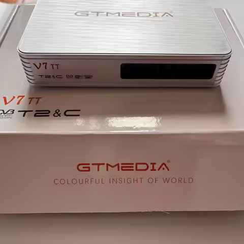 New Gtmedia V7 TT 1080P Full HD DVB-T/T2/DVB-C Italy Russia USB WIFI Digital Decoder Hevc 10Bit H.26