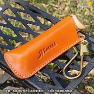 OPINEL OPINEL Folding Knife Special Handmade Cowhide Knife Case Genuine Leather Sheath Knife Case Le