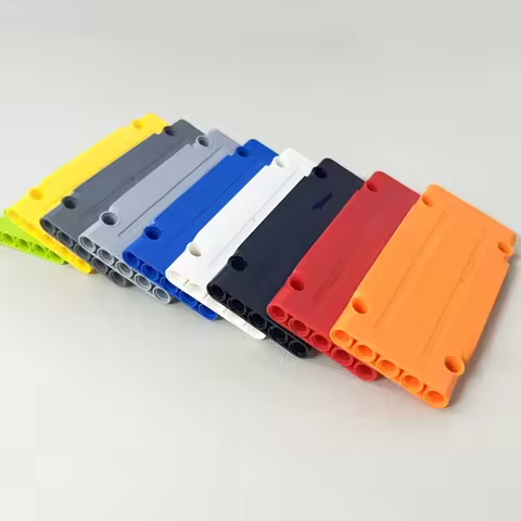 10PCS 64782 Panel Plate 5 x 11 x 1 Bricks Toys For Technical MOC DIY Buildings Blocks Compatible Hig