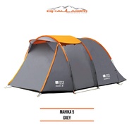 Original Dhaulagiri Mahika 5 Frame Alloy- Tenda Camping Hiking Campervan Kapasitas 4-5orang