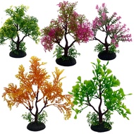 1pc Simulasi Tumbuhan Buatan Hiasan Akuarium Plastik Rumput Bawah Air Rumput Aksesori Akuarium Hiasa