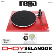 Rega Planar 3 Turntable Elys 2 MM Cartridges Red