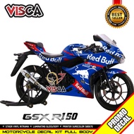 Decal GSX R150  Stiker GSX R150  Striping GSX R150    Sticker GSX R150  Full Body motif rb